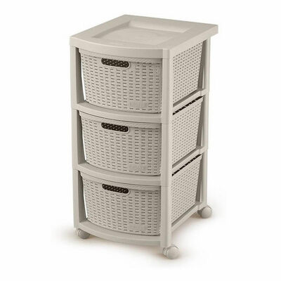 Organizador Plástico Rimax Rx9833 3 Cajones