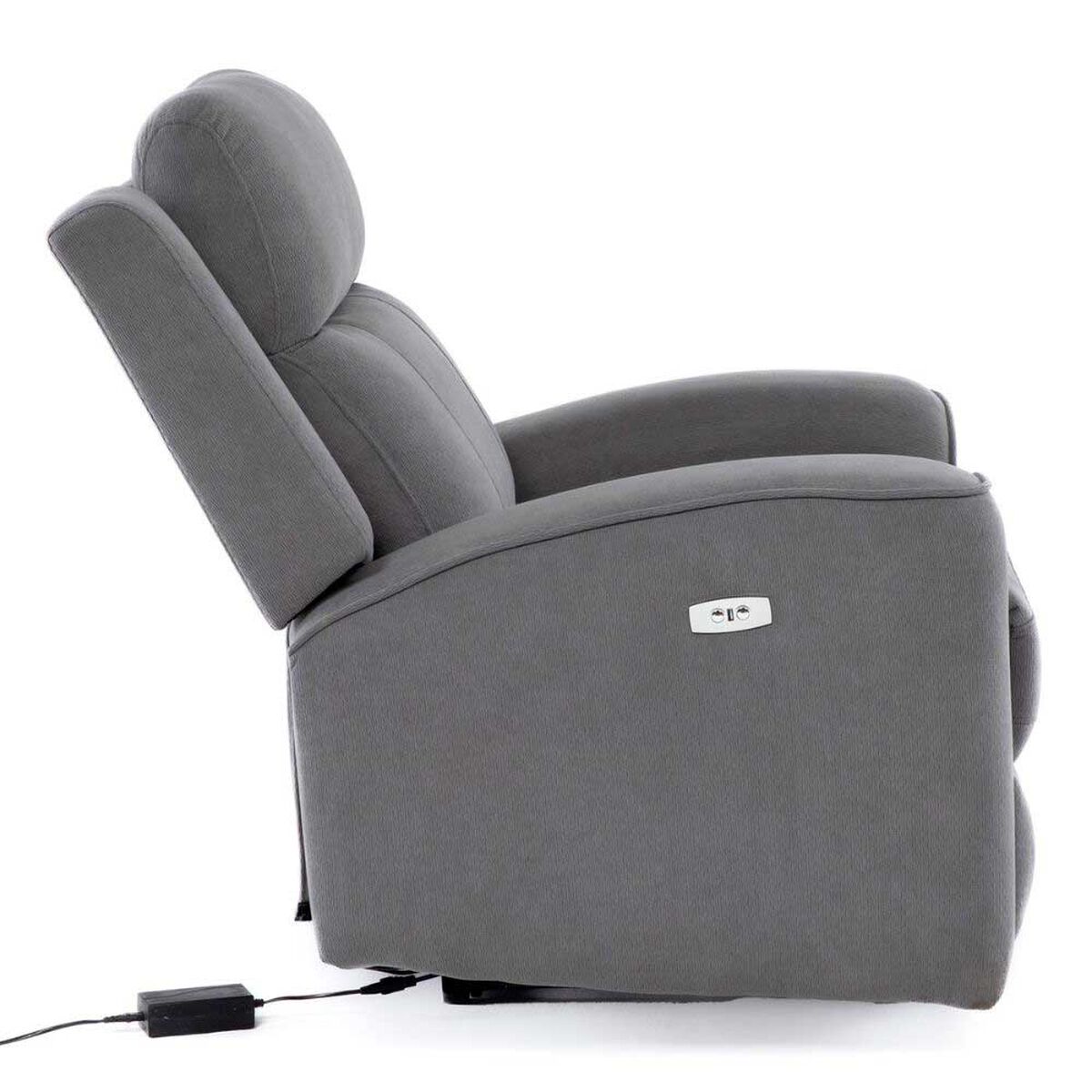 Berger Reclinable Eléctrico Daniels KM807CPWGR 1 Cuerpo Gris