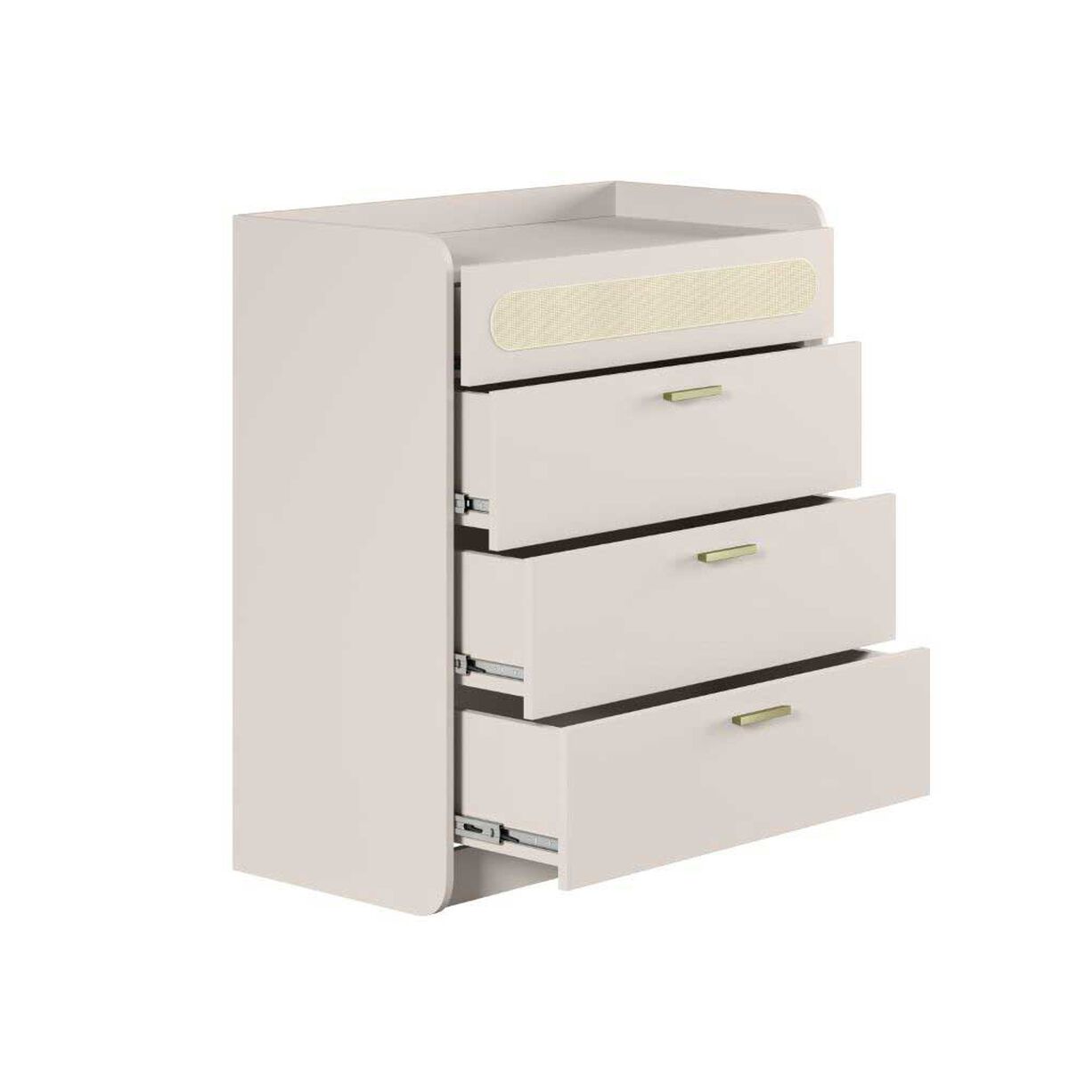 Comoda Amuv 3 Cajones Blanco
