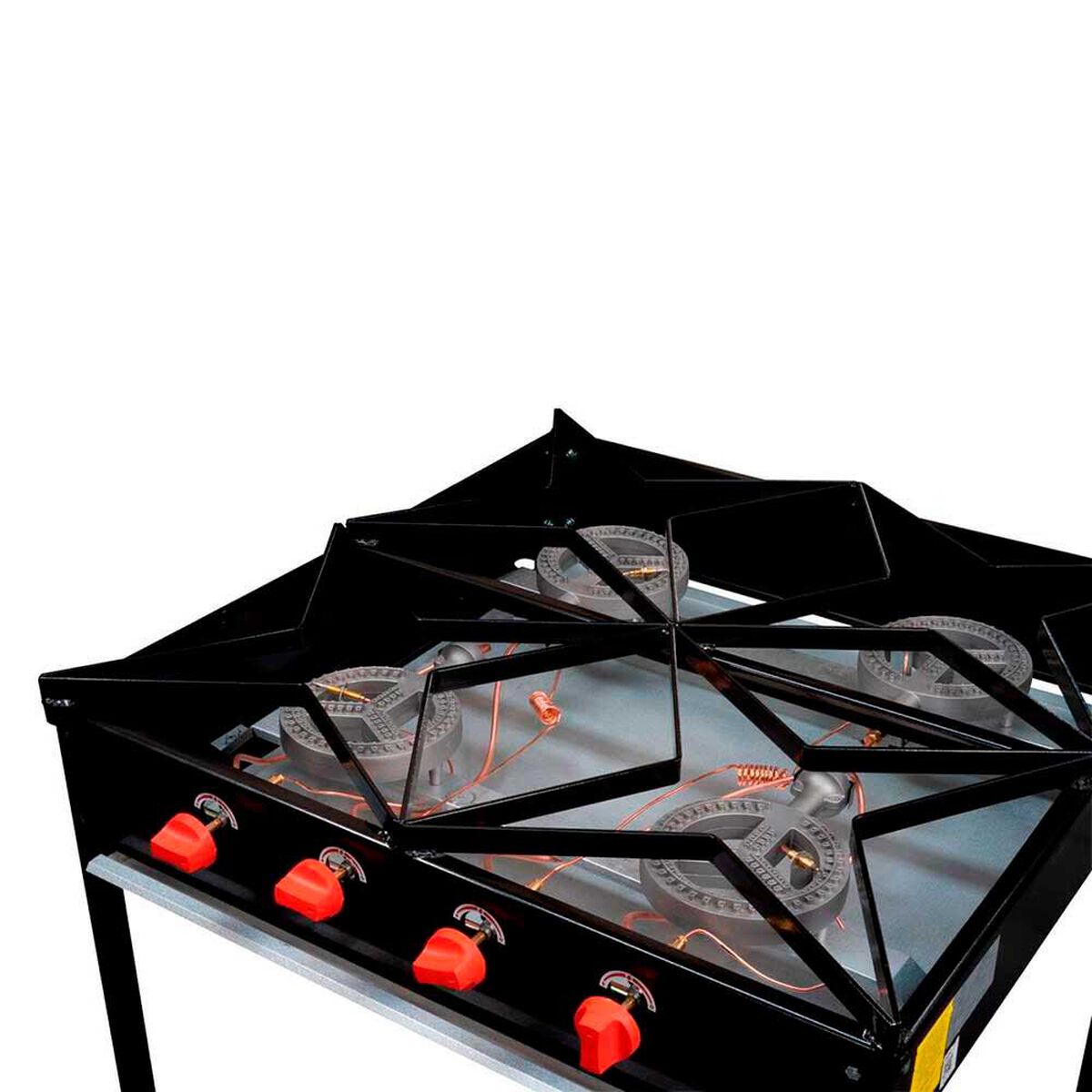 Anafe Ticgas Eco 4 Quemadores Alto Glp