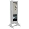 Joyero Tuhome Prisma 1 Puerta con Espejo Integrado Blanco