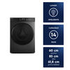 Lavadora Electrolux EFLWM12O 14 Kg Onix