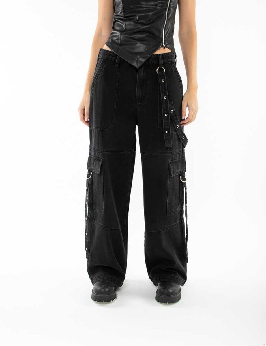 Jeans Cargo Mujer Icono