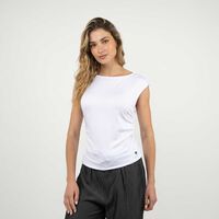Polera Sin Mangas Mujer Zibel Blanco, Negro, Oliva