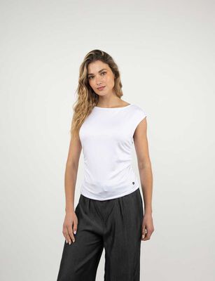 Imagen 1 del producto Polera Sin Mangas Mujer Zibel Blanco, Negro, Oliva, Verde