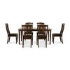 Juego de Comedor CIC Dallas 6 Sillas Chocolate
