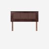 Cama Europea Rosen 2 Plazas Tempo + Respaldo Rachel