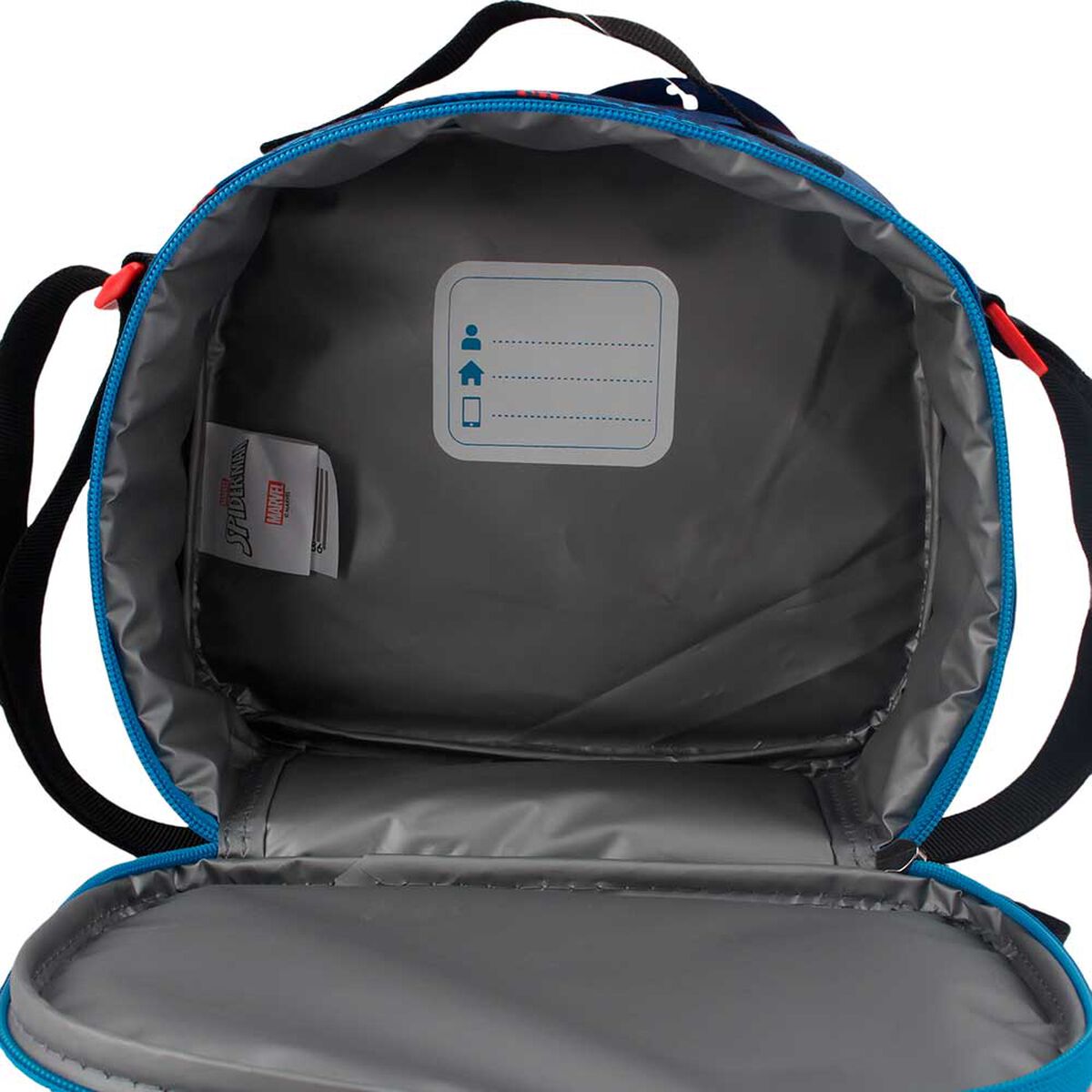 Pack Mochila con Ruedas, Estuche y Lonchera Spider-man