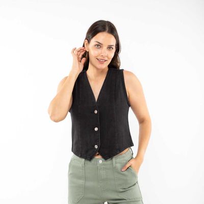 Blazer Gillette Denim Mujer Alma