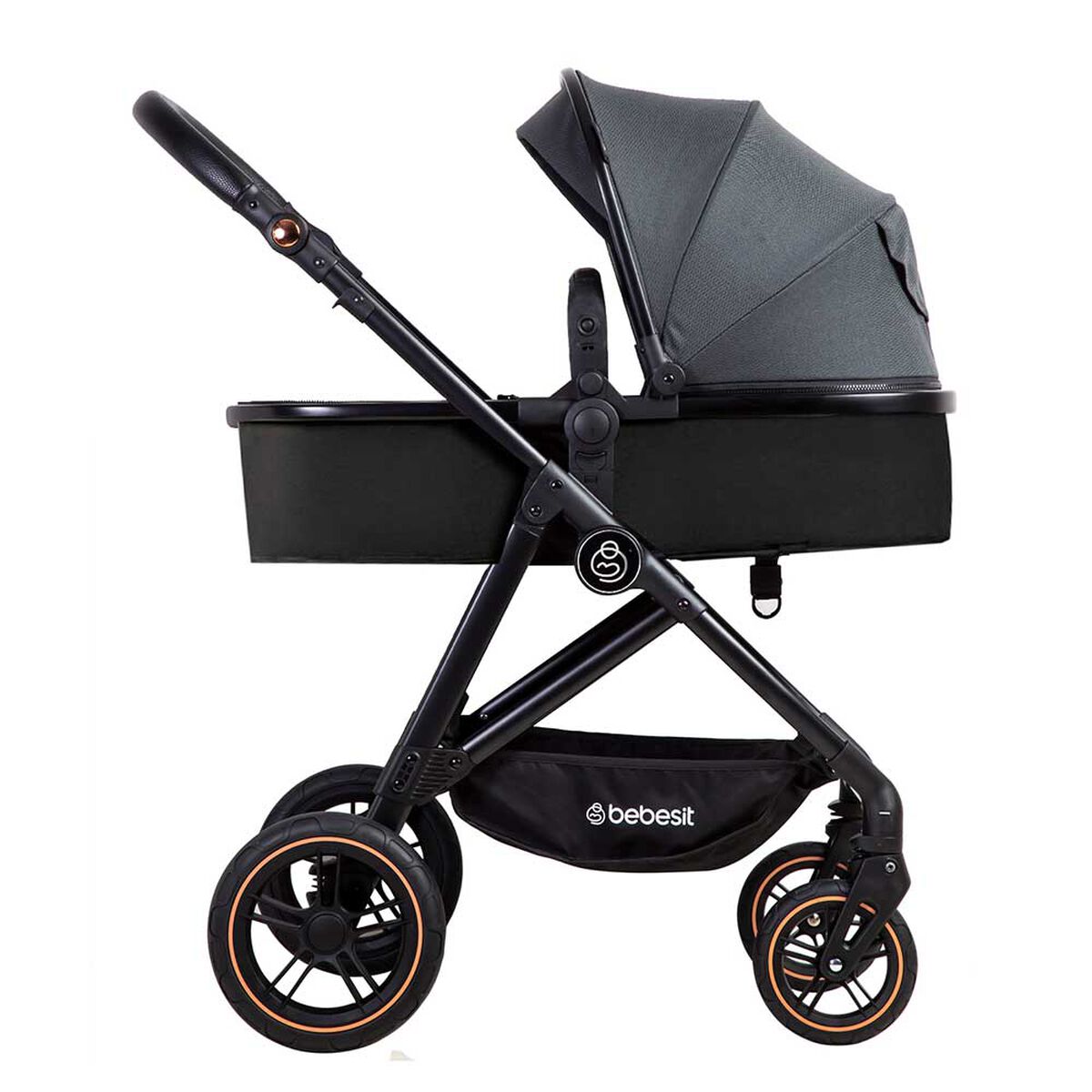 Coche Travel System Street Gris Bebesit