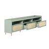 Rack TV Amuv Noa Hasta 80" Verde