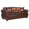 Sofa Black Factory Gran Columbia 3 Cuerpos Café