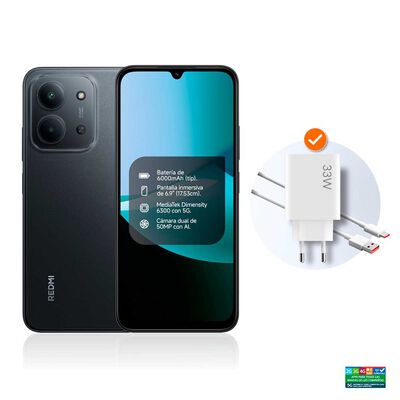 Celular Xiaomi Black 15C 128Gb