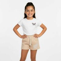 Polera Manga Corta Niña Chess Blanco, Celeste, Lila, Rosado