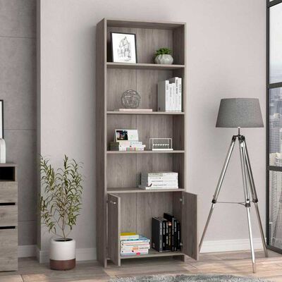 Imagen 2 del producto Biblioteca TuHome Lisa 1 Puertas Ceniza