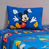 Juego de S&aacute;banas Infantil Estampado Disney 1,5 Plazas Mickey Movie