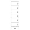 Closet Vekkahome Queen 2 Puertas Blanco