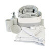Set de Ba&ntilde;o Doral Lucia 18 Piezas Gris