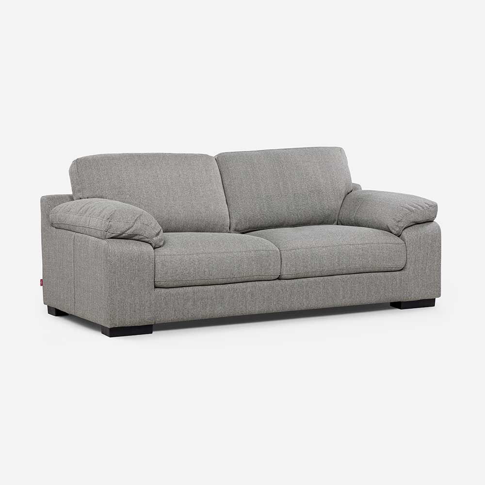 Sofá Rosen Bolonia 3 Cuerpos Gris