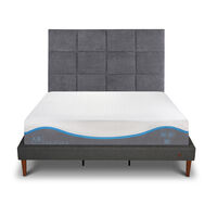 Cama Europea CIC King Alaska + Respaldo