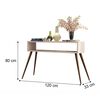 Mesa de Arrimo Exit Quad Off White