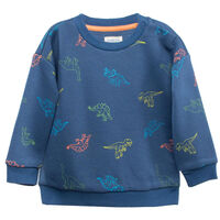 Polerón de Algodón Chess Baby Azul, Coral, Mostaza