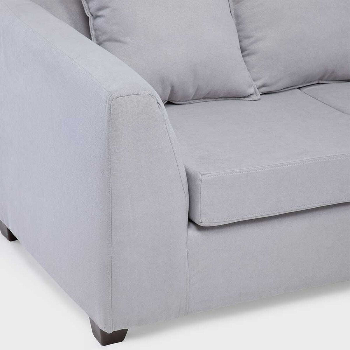 Seccional Kea Lara 3 Cuerpos  Gris Perla