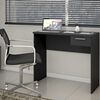 Escritorio Home Mobili Tom 1 Cajón Negro