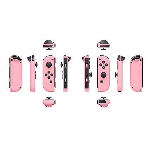 Control Nintendo Switch Joy-Con Rosado/Amarillo Pastel | Abc