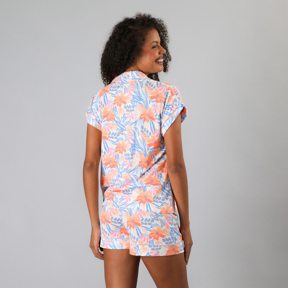 Pijama Mujer Flores