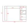 Escritorio TuHome Office 12 Rovere