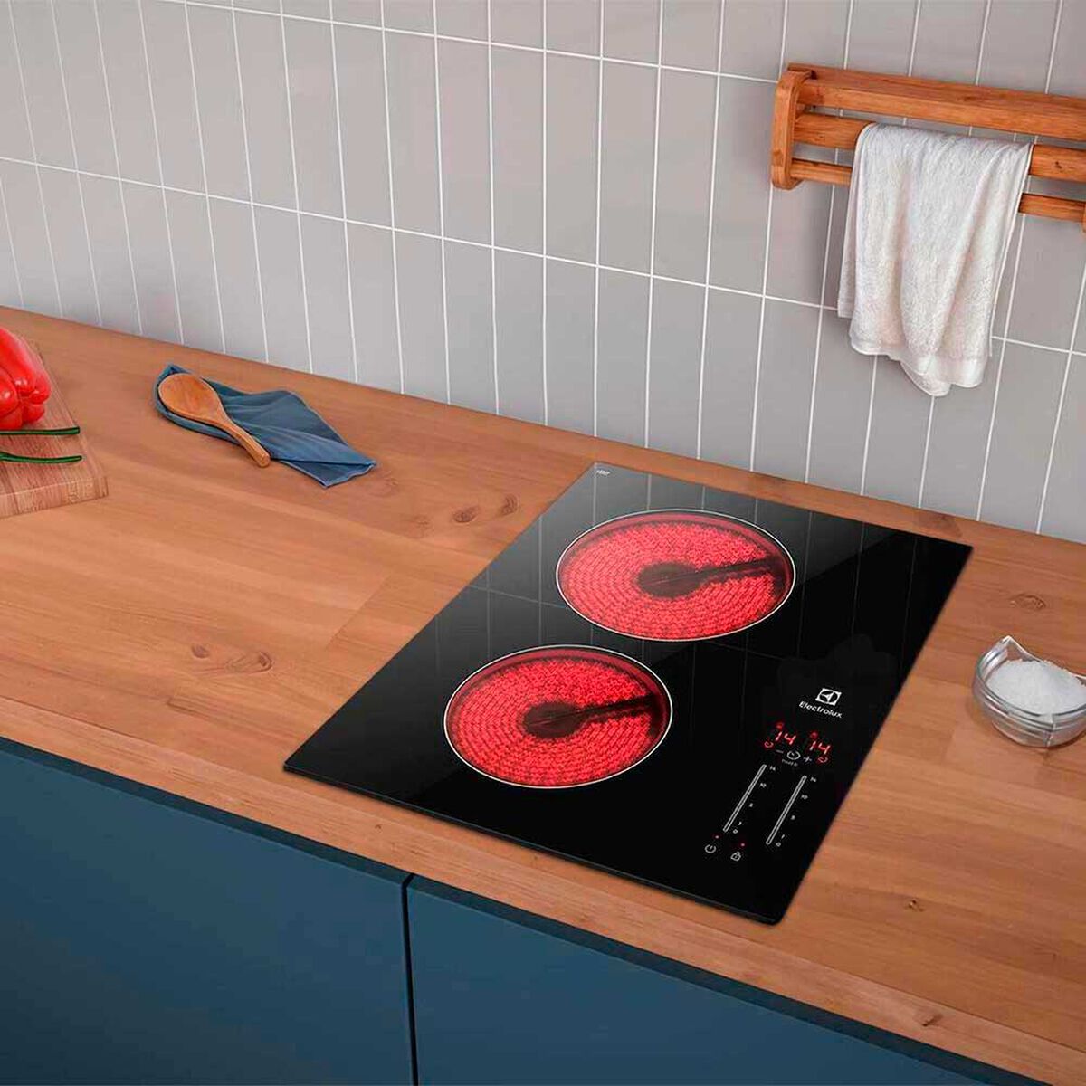 Encimera El&eacute;ctrica Electrolux VE3ST 2 Quemadores