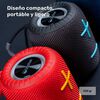 Parlante Bluetooth Lhotse Trip Go Rojo