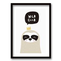 Cuadro Decorativo Retela Wild Child 50 x 35 cm
