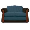 Juego de Living Elegant Detail Marsella Sofá 3 Cuerpos + Sofá 2 cuerpos + Sillón 1 Cuerpo Azul