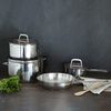 Bater&iacute;a de Cocina Simple Cook Burdeos 7 Piezas