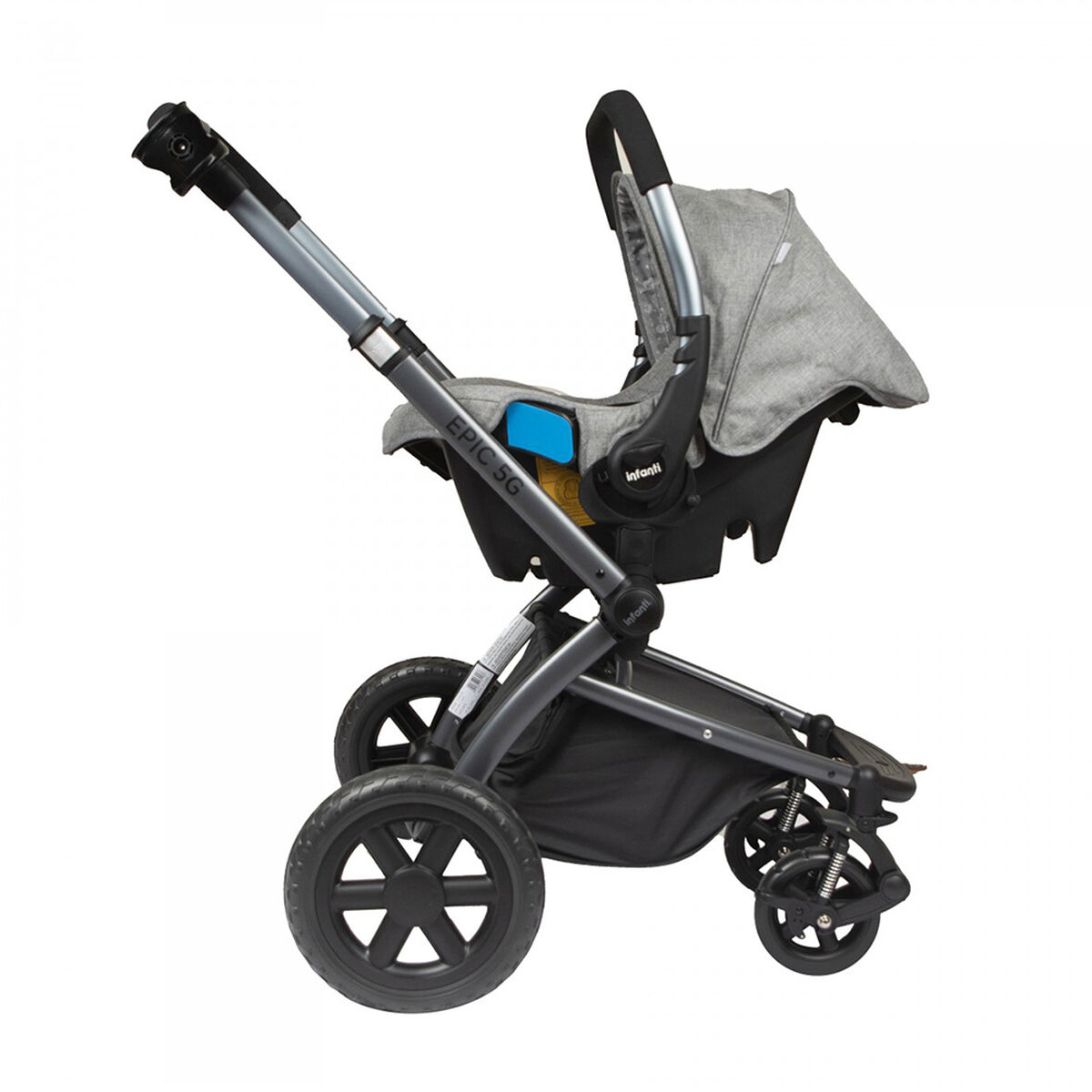 Coche Travel System Epic 5G Grey Infanti