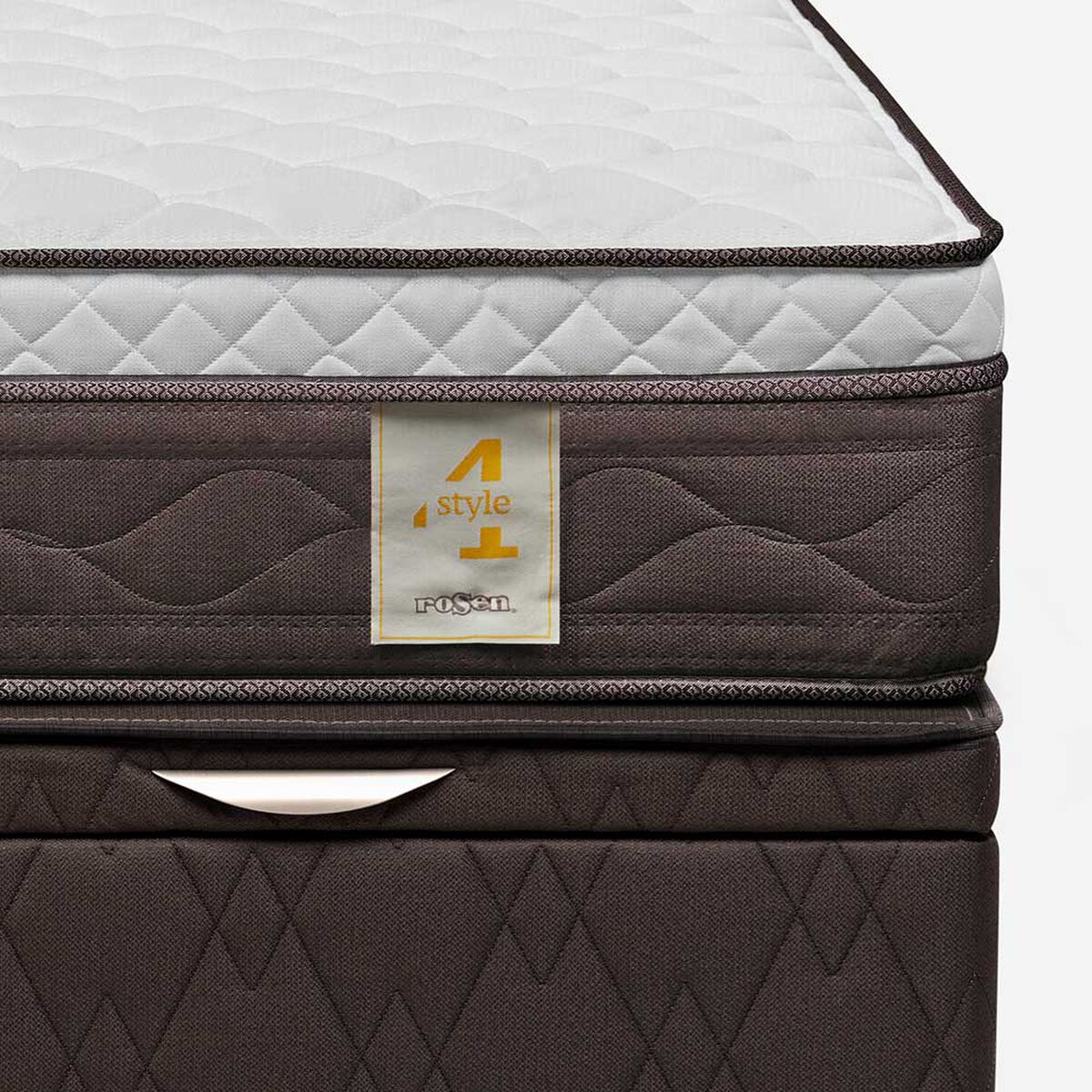Boxet Rosen 2 Plazas New Style 4 Plus + Respaldo Tabor