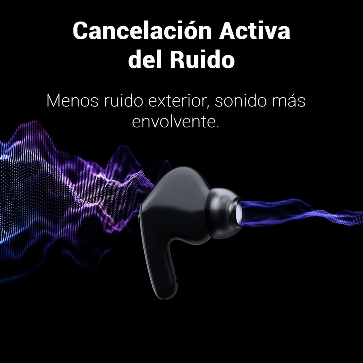 Audífonos Bluetooth LG Tone Free FP5 Meridian Audio Negros