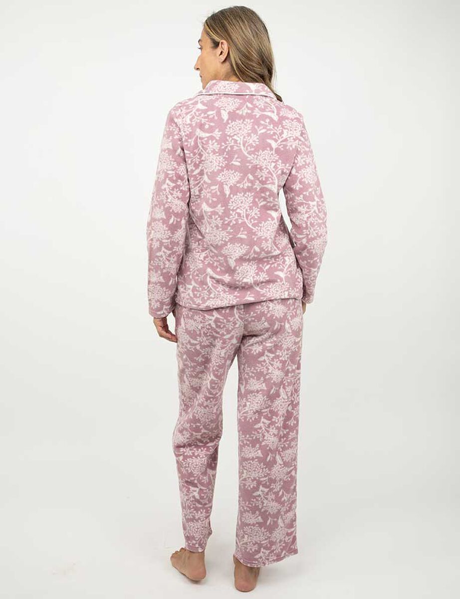 Pijama de Polar Mujer Portman Club