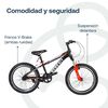 Bicicleta Kyson 20 Roja Bebesit