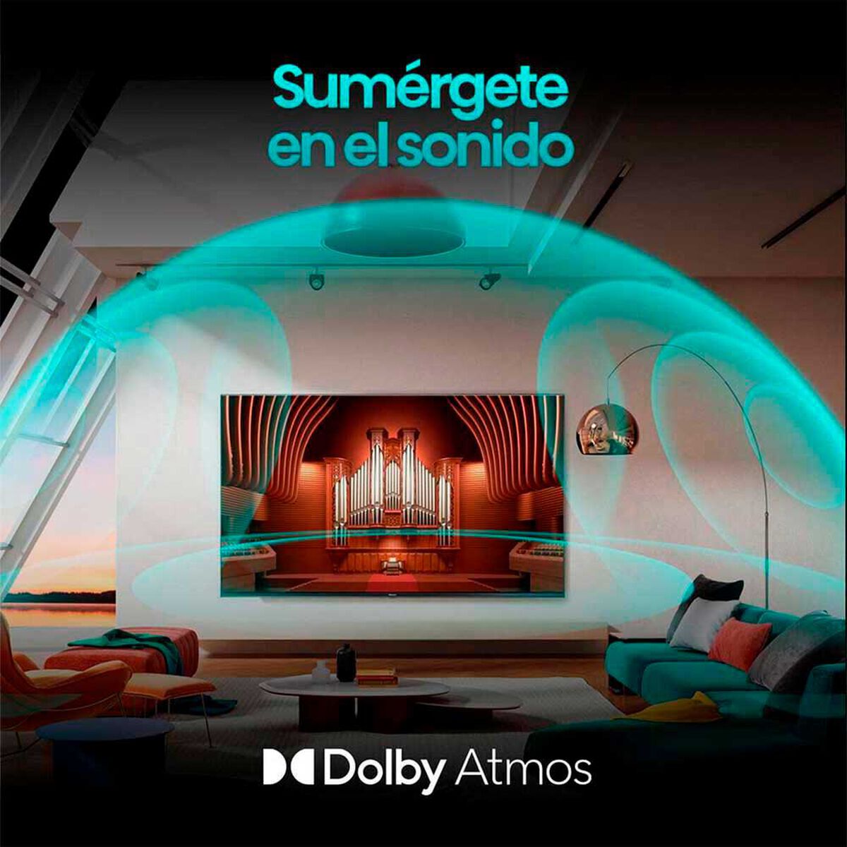 QLED 43'' Hisense 43Q6N Smart TV 4K