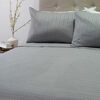 Quilt Doral King Liso Deluxe Gris