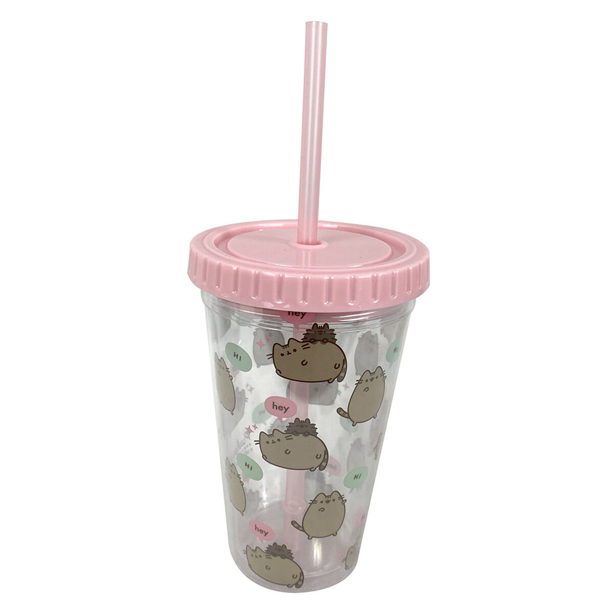 Set 1 Vaso + 1 Alcohol Gel Y Wipes Pusheen