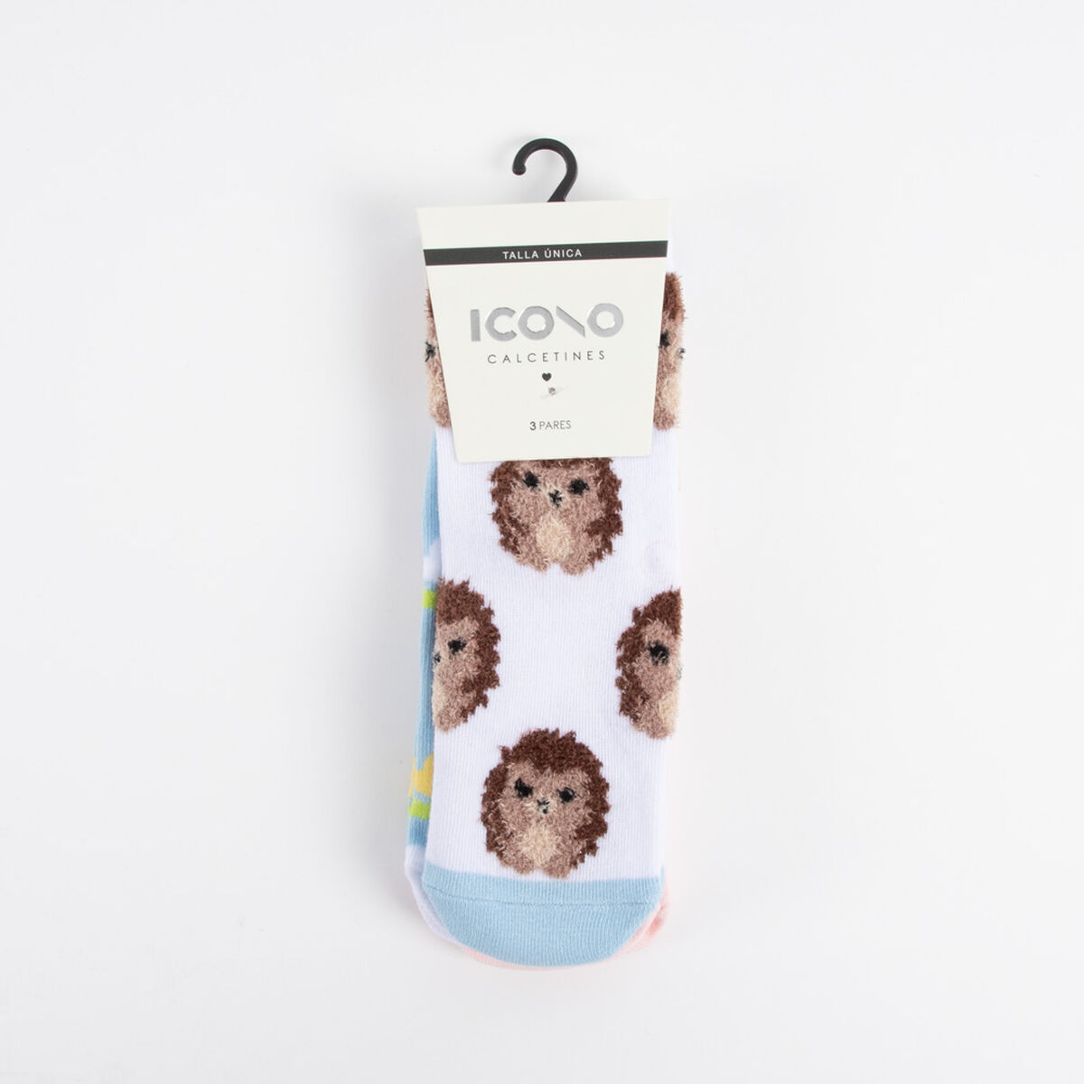 Pack 3 Calcetines Corto Mujer Icono