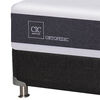 Box Spring CIC 1,5 Plazas Ortopedic Advance + Respaldo + 2 Veladores
