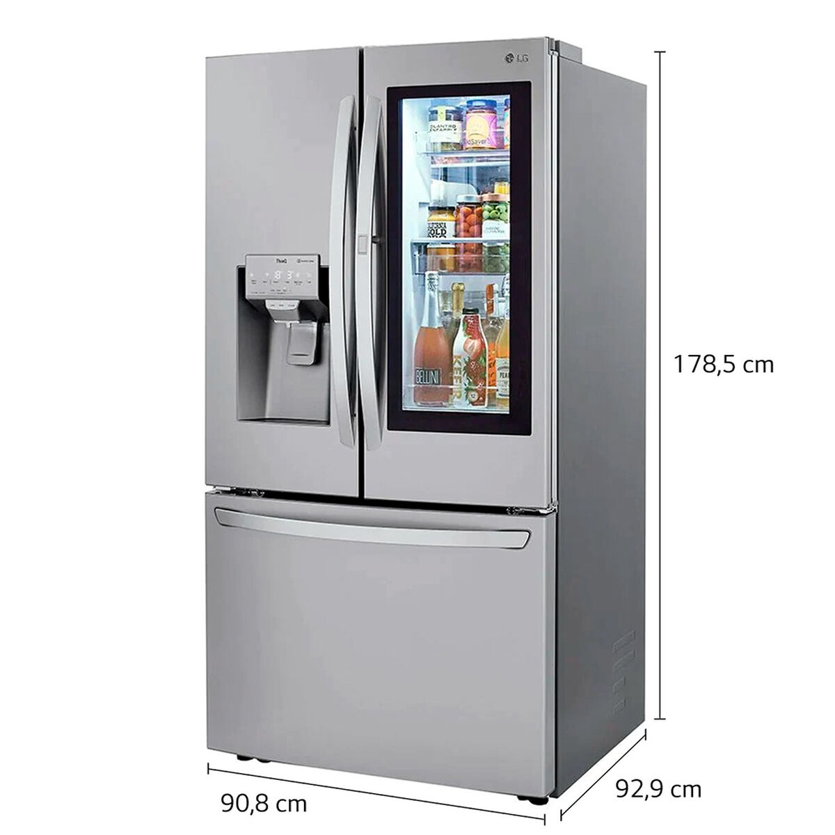 Refrigerador Side by Side LG LM82SXS 695 lts.