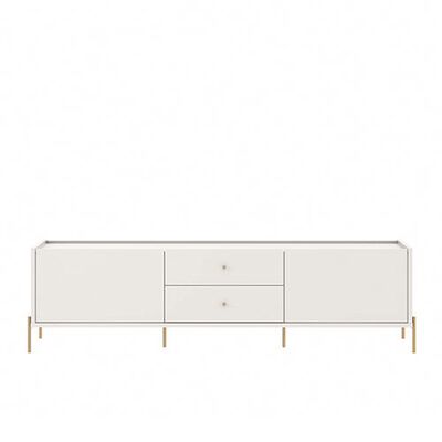 Rack TV Decocasa Jasper Hasta 75" Off White