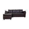 Sofá Seccional Muebles MPR Journey 3 Café