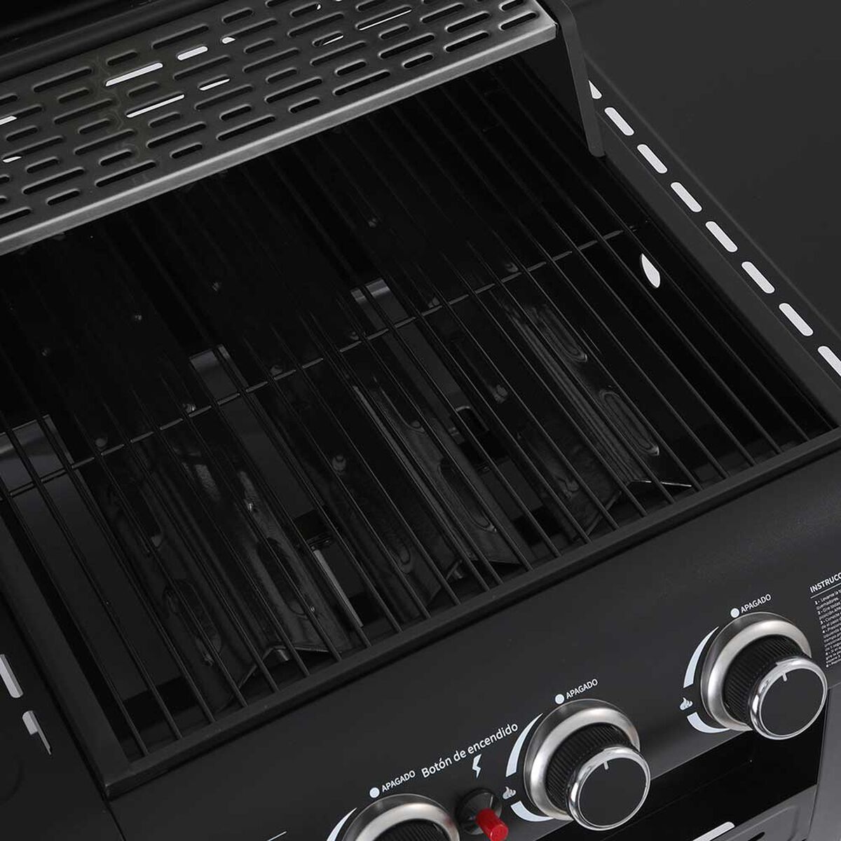 Parrilla a Gas American Grill 3 Quemadores Kansas Black